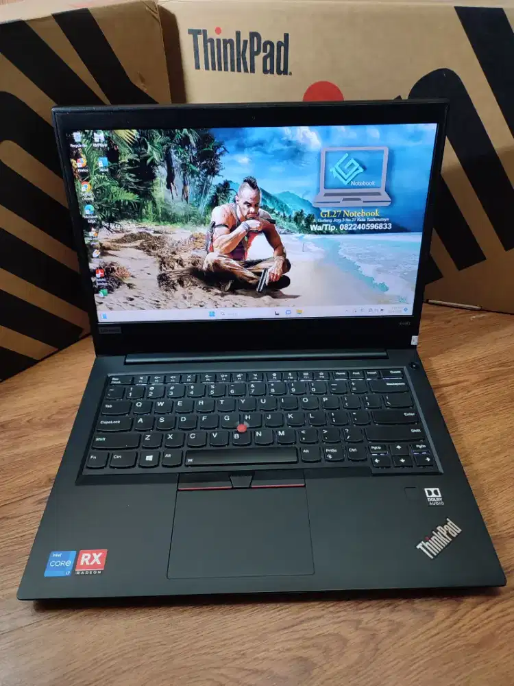 Lenovo Thinkpad E490 Core i7 Gaming Doble Vga385