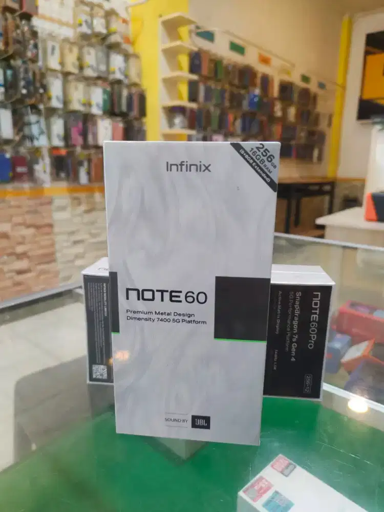 INFONIX NOTE 60 8/256 promo+bonus cash & credit garansi Resmi
