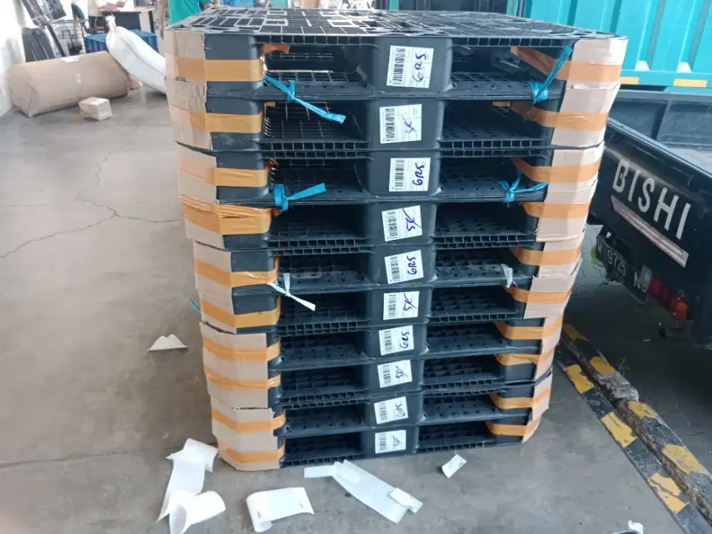 Pallet plastik second siap pengiriman