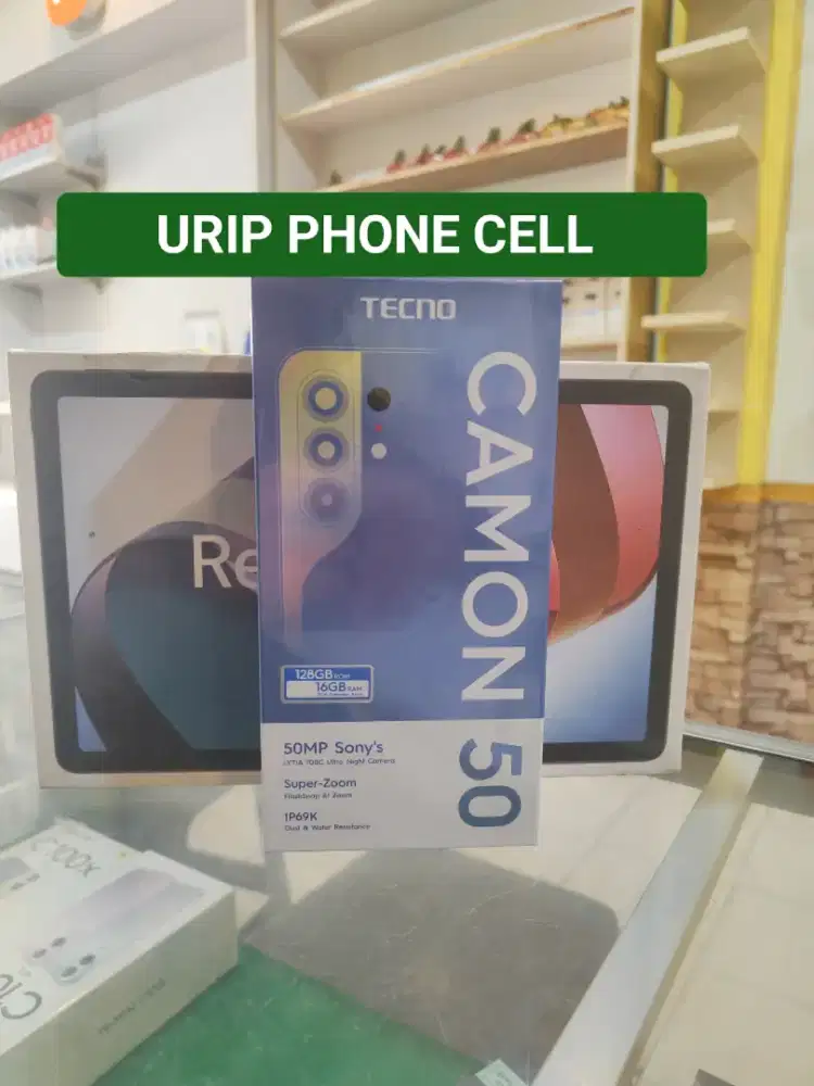 TECNO CAMON 50 8/128 promo+bonus cash & credit garansi Resmi