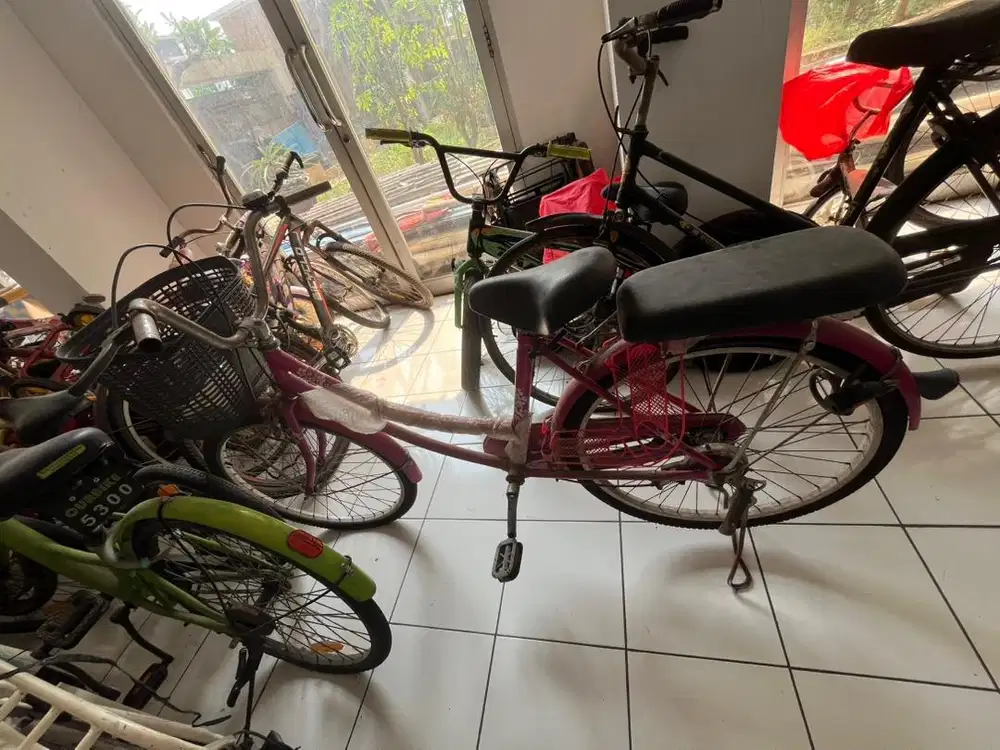 Sepeda Warna Pink