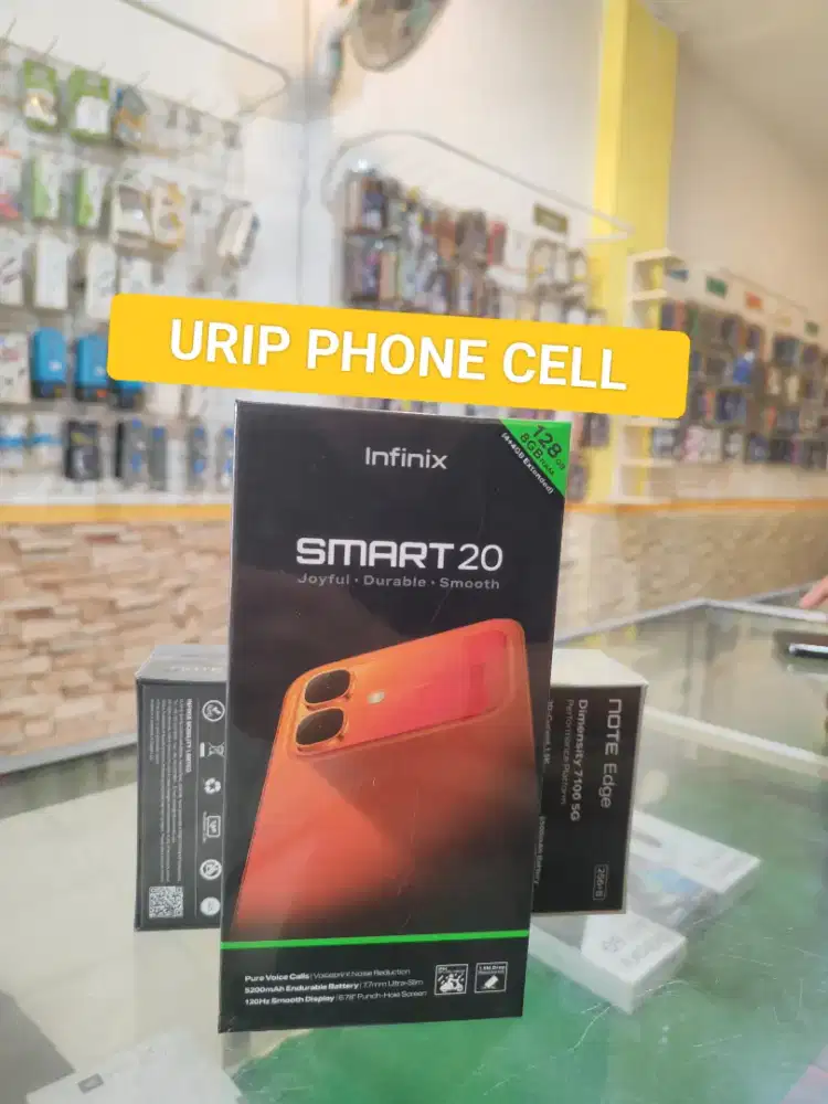 INFINIX SMART 20 4/128 promo+bonus cash & credit garansi Resmi