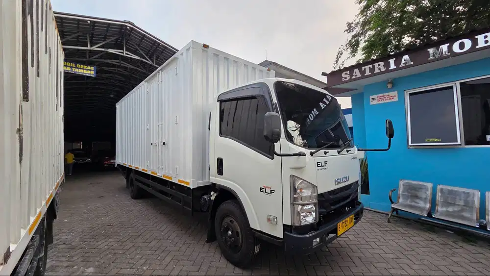 Isuzu Elf NMR 81 Long 150PS 6R + Box Besi Jumbo - 2024 - siap pakai