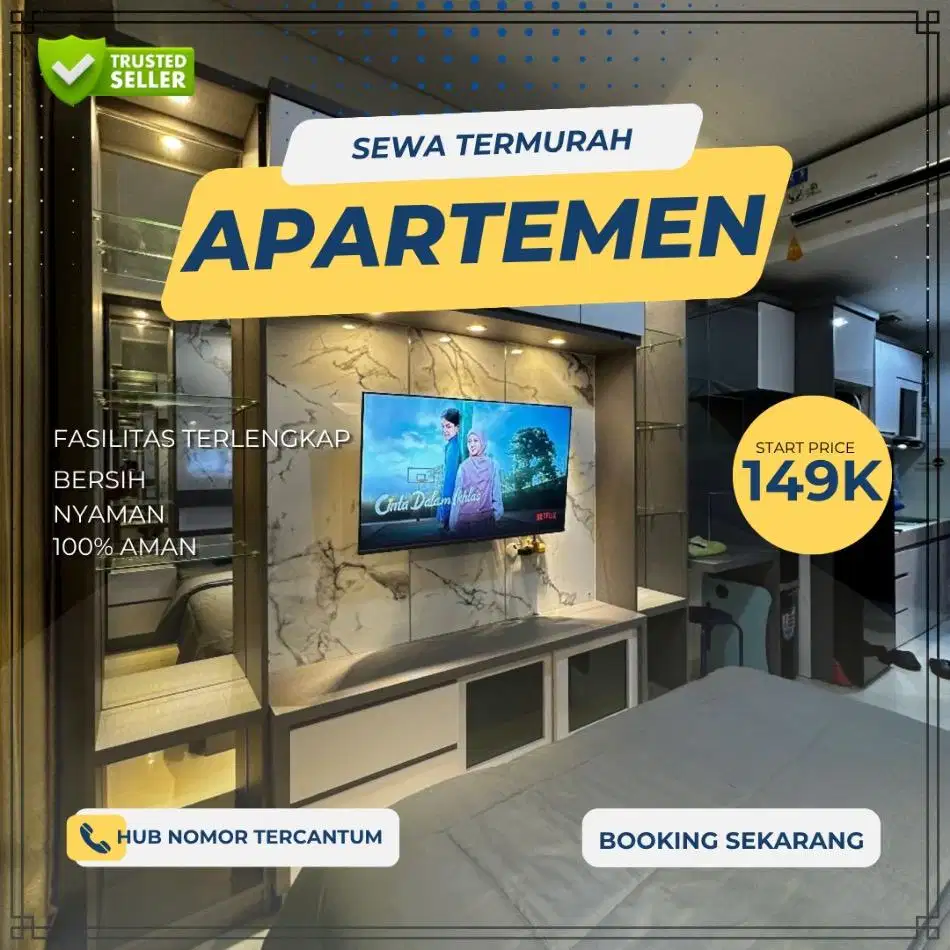 Sewa Apartemen Harian/Transit GRAND DHIKA CITY Bekasi Timur Termurah