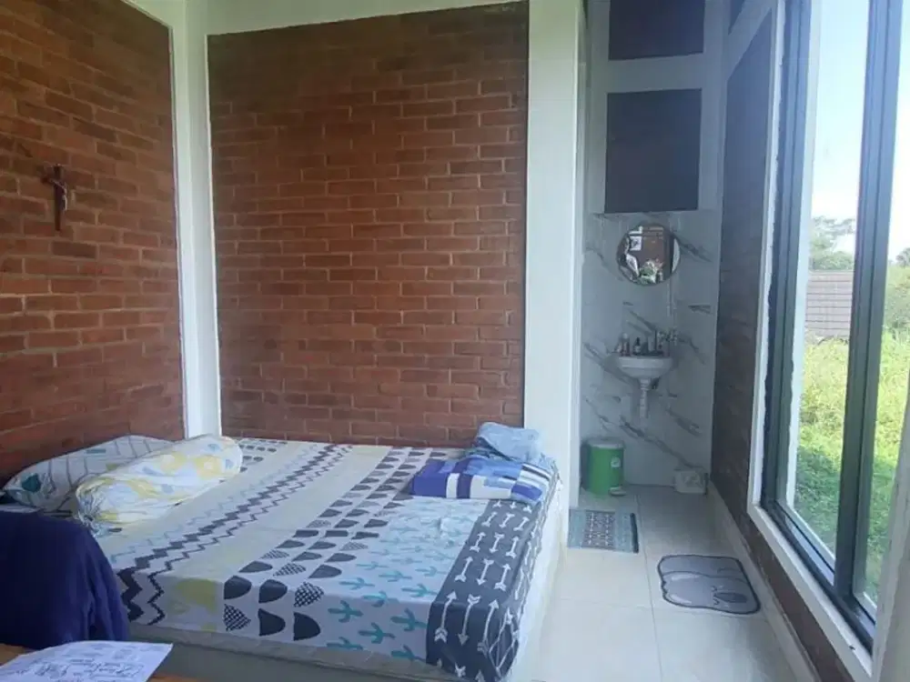 Rumah dan Tanah SHM Bisa Nego Hadap Barat Semi Furnished di Sleman, Yogyakarta