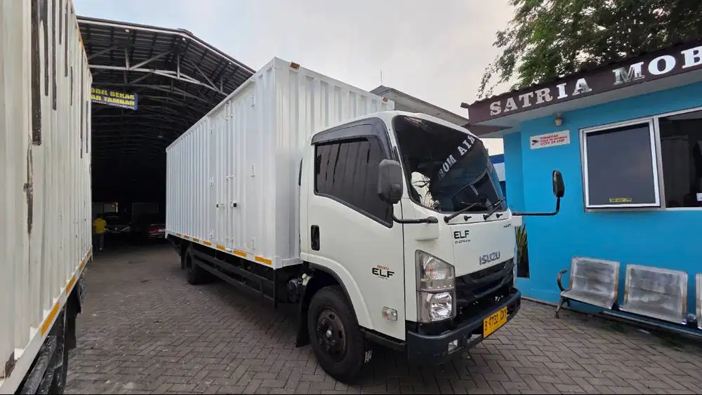 Isuzu Elf NMR 81 Long 150PS 6R + Box Besi Jumbo - 2024