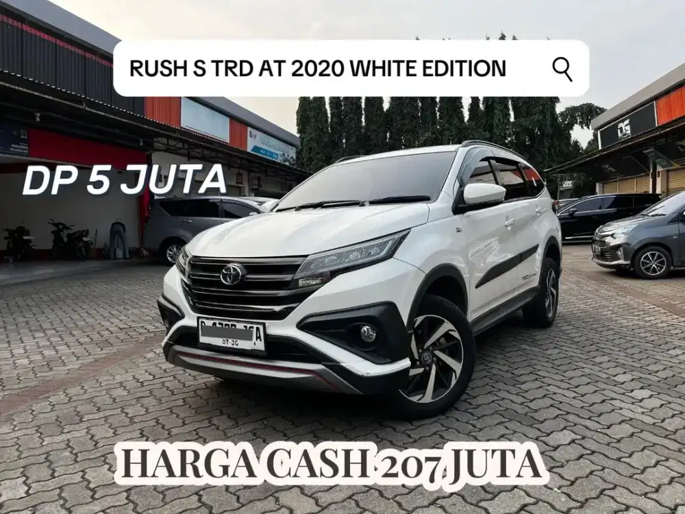DP PROMO 5JT RUSH S TRD AT 2020 WHITE EDITION  !!