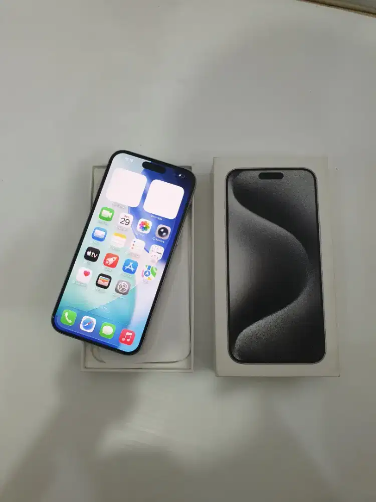 Iphone 15 promax 256gb ex ibox mulus fullset
