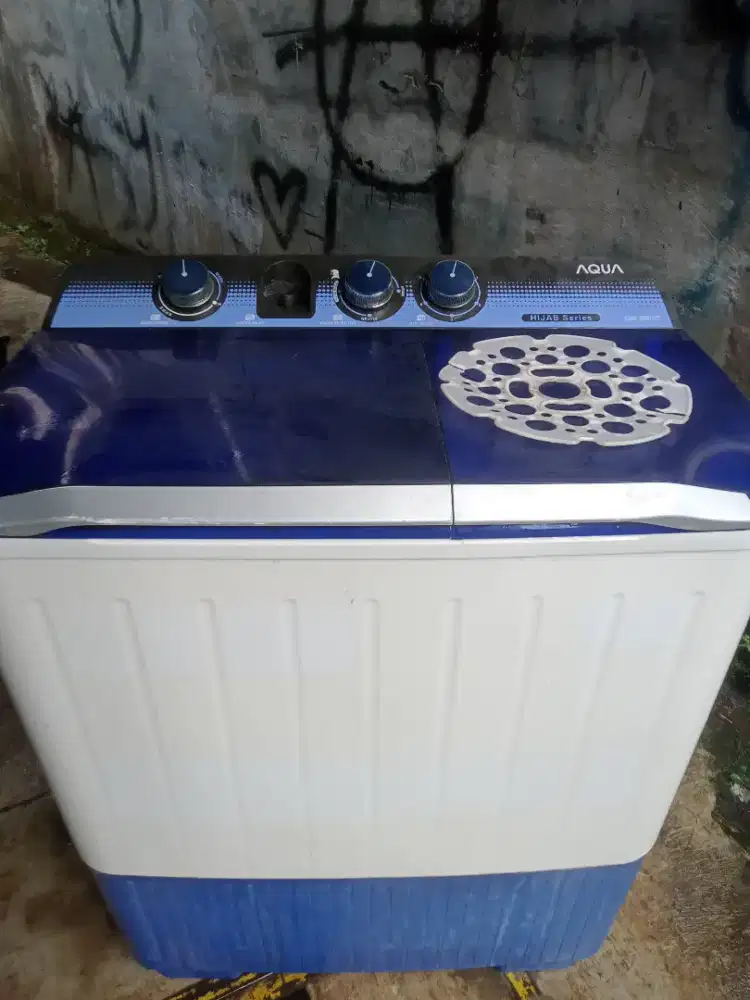 Jual mesin cuci 2 tabung normal semua