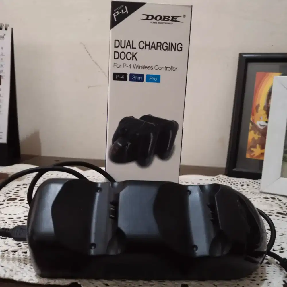 Dual charging dock