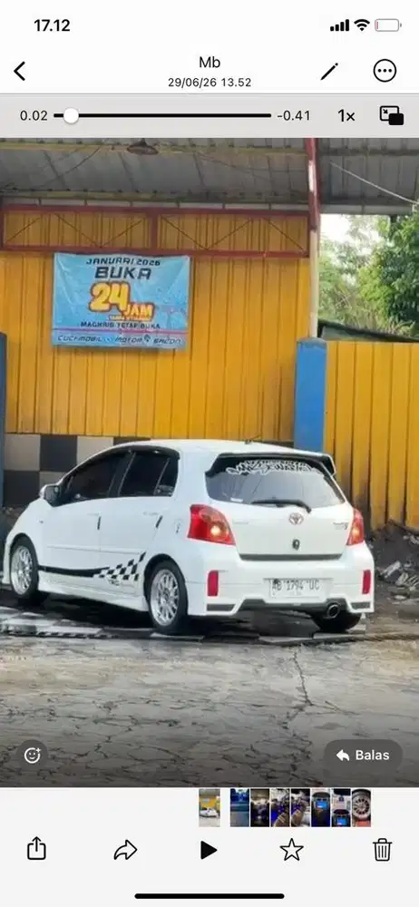 Toyota yaris TRD 2012