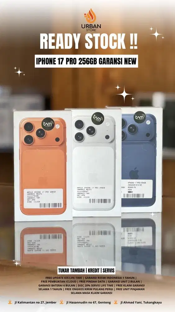 iPhone 17 Pro 256GB cosmic & Deep blus