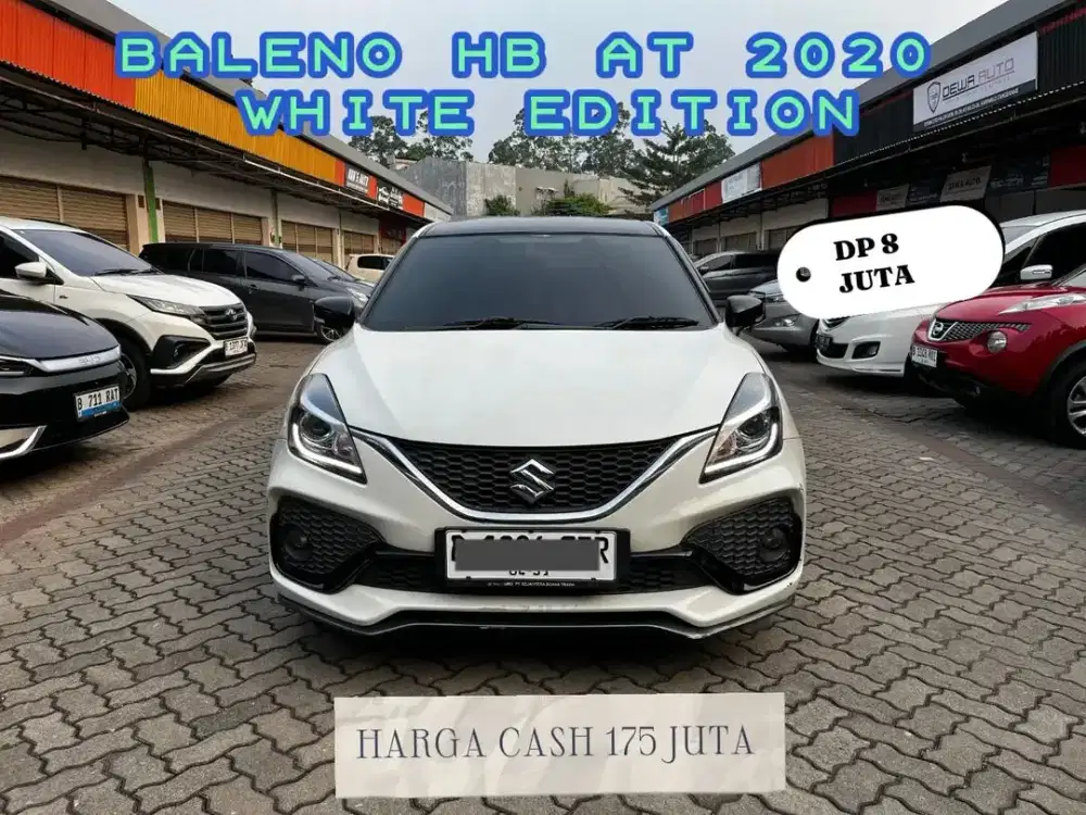 DP PROMO 8JT BALENO HB AT 2020 WHITE EDITION