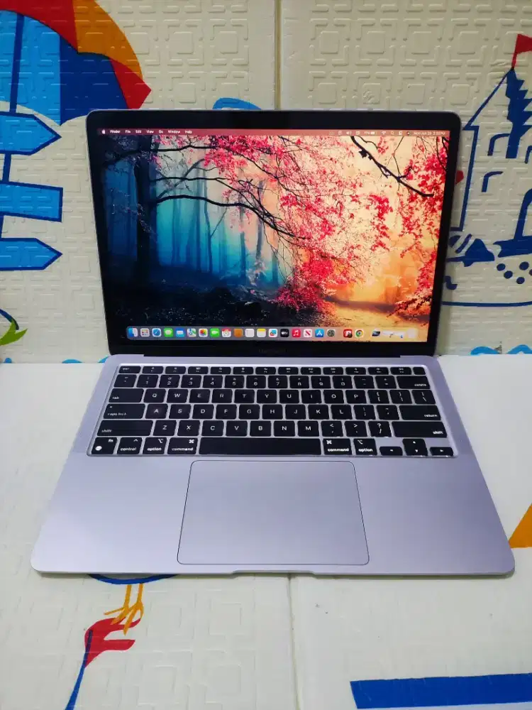 MacBook Air Retina 13 inch 2020
Intel Core i3
Ram 8 GB
SSD 256 GB
