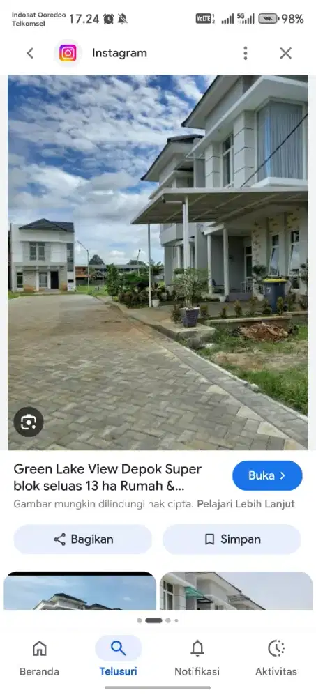 ART wanita di Green Lake View Depok