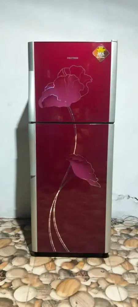 kulkas 2 pintu Polytron beleza