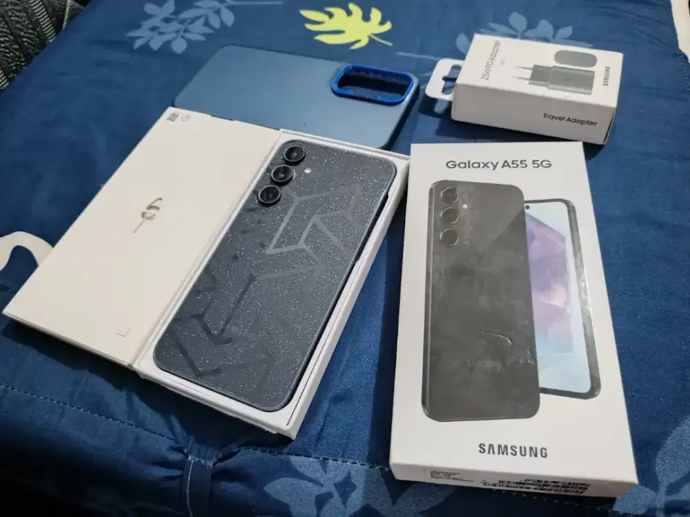 Samsung A55 awesome navy ram 8/256 lengkap