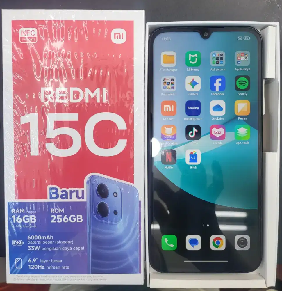 Xiaomi redmi 15C 8+8/256gb NFC