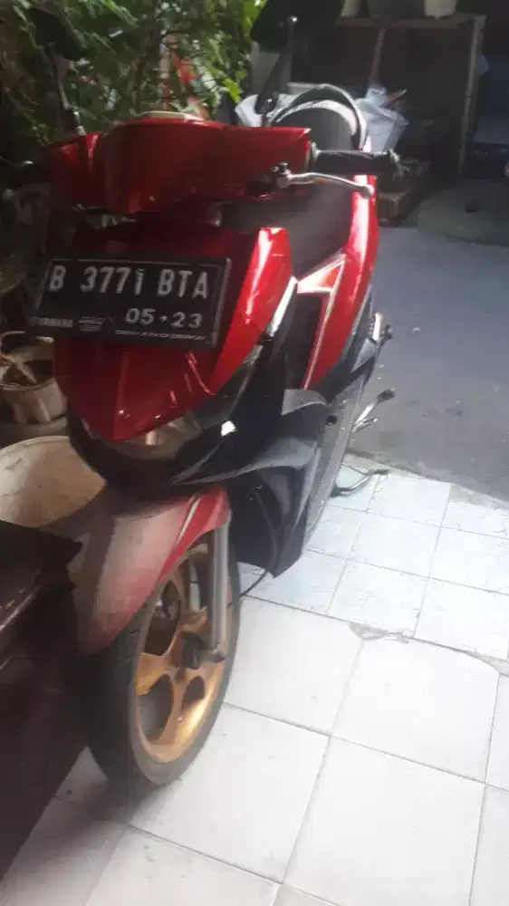 Jual mio GT 125 tahun 2013 surat komplet ada faktur