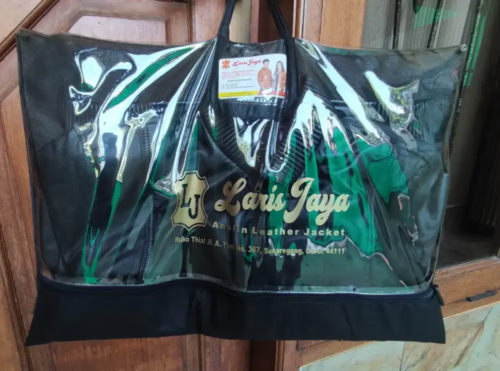 Jaket kulit domba asgar model bomber