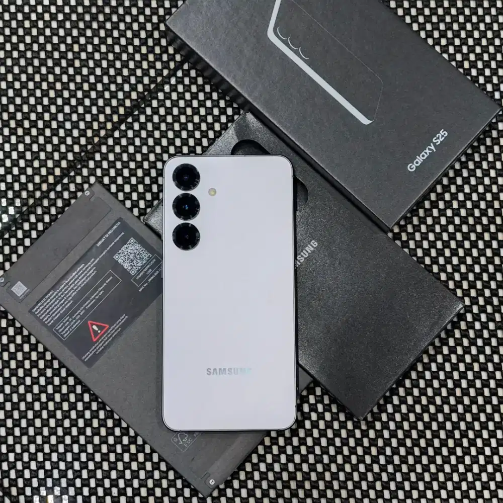 Samsung s25 256GB resmi mulus