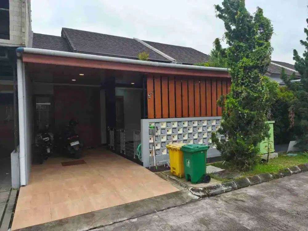 Rumah Minimalis Modern Cherry Field Siap Huni