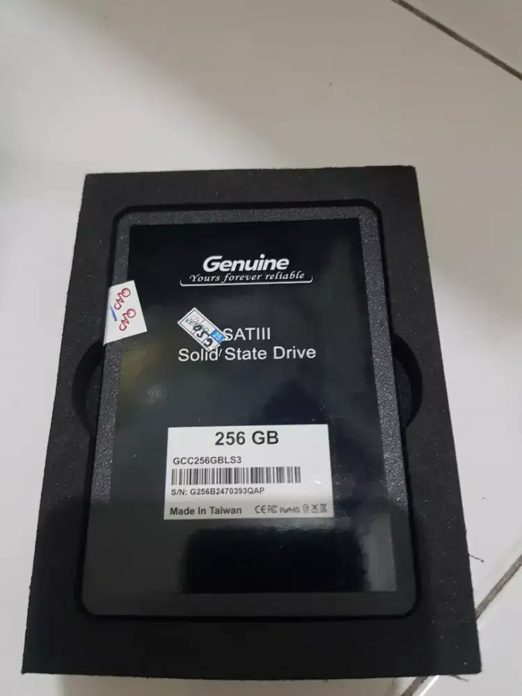 SSD 256gb genuine