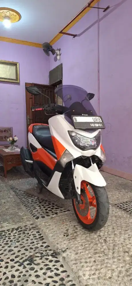 DiJual Cepat,Yamaha NMAX 2018,Kondisi Prima, Wrn Putih Orens.