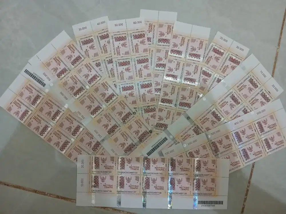 MATERAI BORONG MURAH