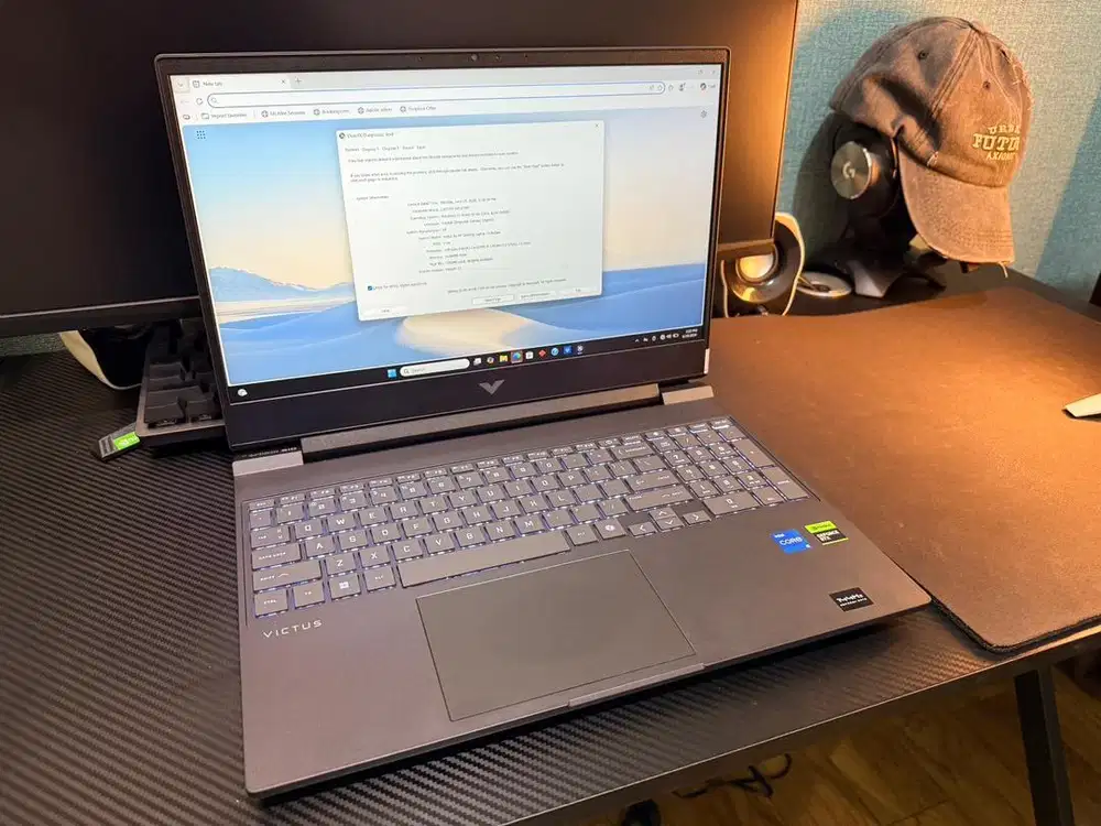 Laptop HP Gaming Victus 15 Core i5-13420H RTX 4050 RAM 16GB SSD 512GB