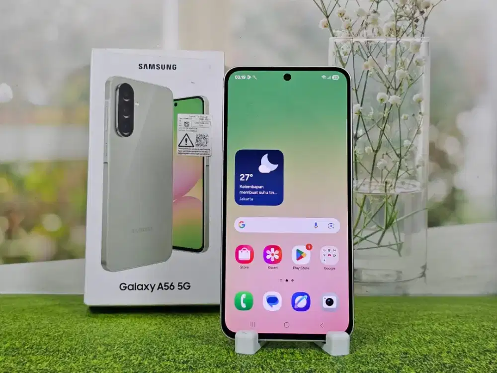 Samsung A56 5G NFC Ram 12GB/256GB mulus fullset Resmi SEIN