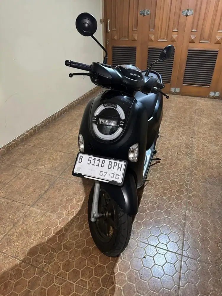 DIJUAL HONDA SCOOPY PRESTIGE BLACK DOFF