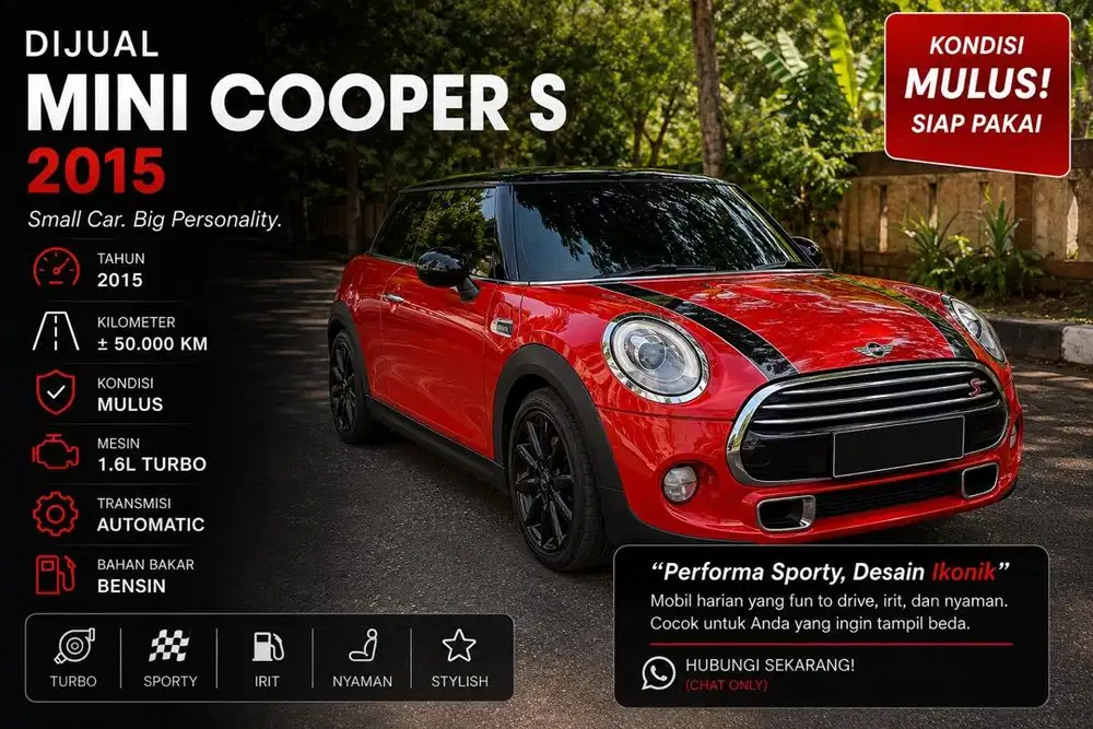 Jual Mini Copper Merah 2015