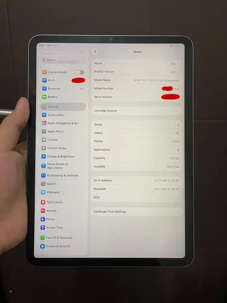 iPad Pro M1 iPad Pro 2021 11inch 128GB iBox