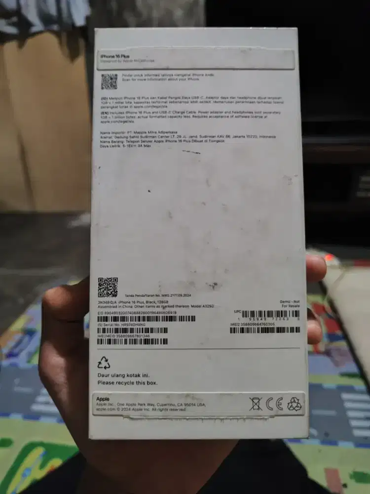 Iphone 16+ 128 ex digimap no minus