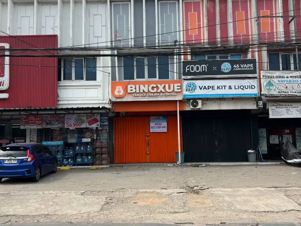 Ruko Strategis Nempel Kawasan Industri Cikarang Barat