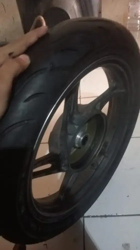 VELG DAN BAN belakang Beat CBS 2020/Beat Street No minus masih mulus