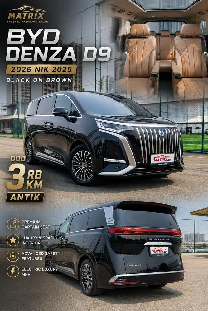 Byd denza D9 2025 ANTIK! Denza ! Denza d9 ! Byd ! Low km denza!