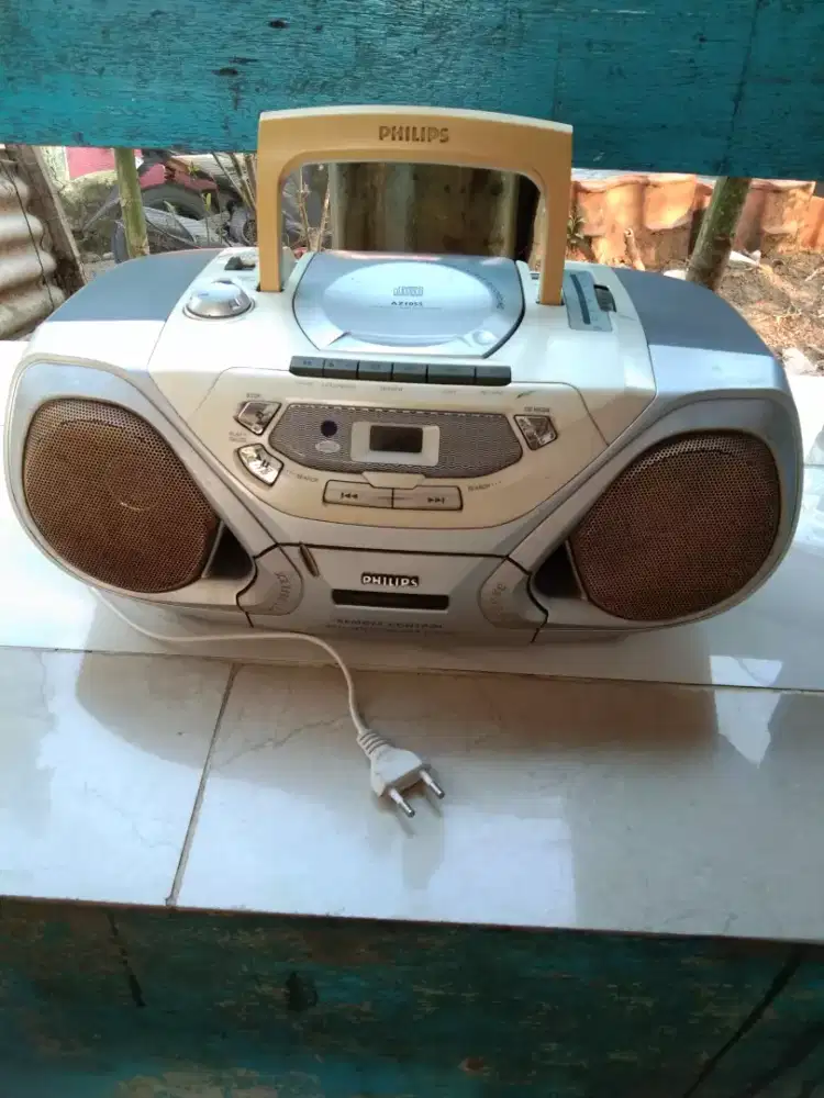 Tape,Radio,casette,CD Philips ( Rusak )