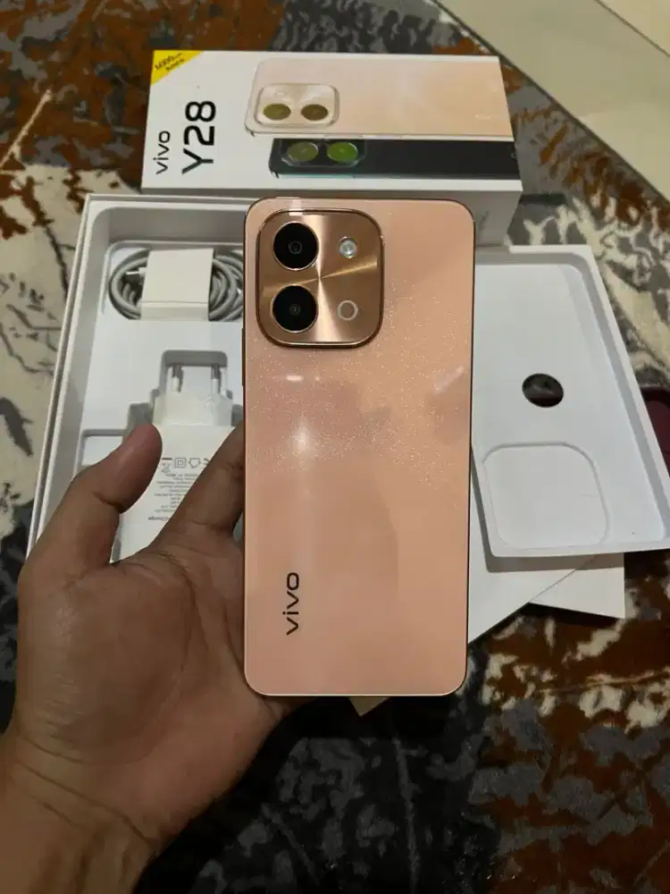 Vivo y28 like new ram 6+6/128