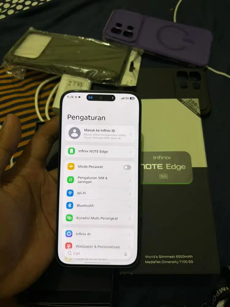 Infinix note edge 8/256gb 5g