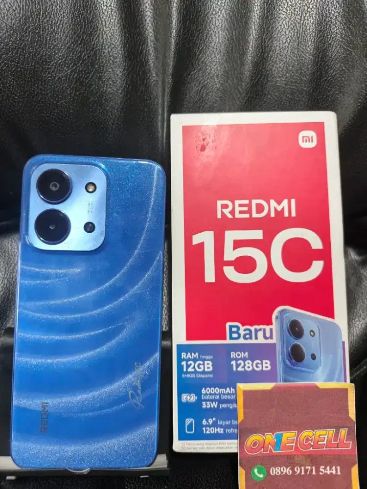 Redmi 15C Ram 6+6/128GB Fullset Ori