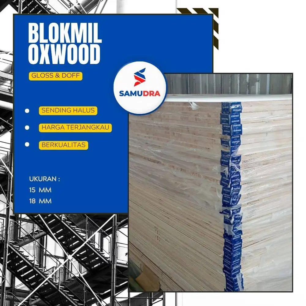 blokmil melamin 18mm untuk mebel furnitur interior tebal 18mm putih