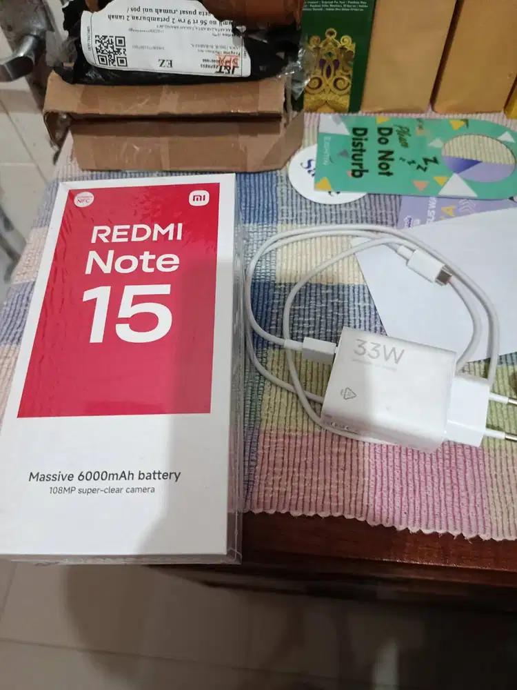 Jual redmi note 15 4G hitam 8+8 256