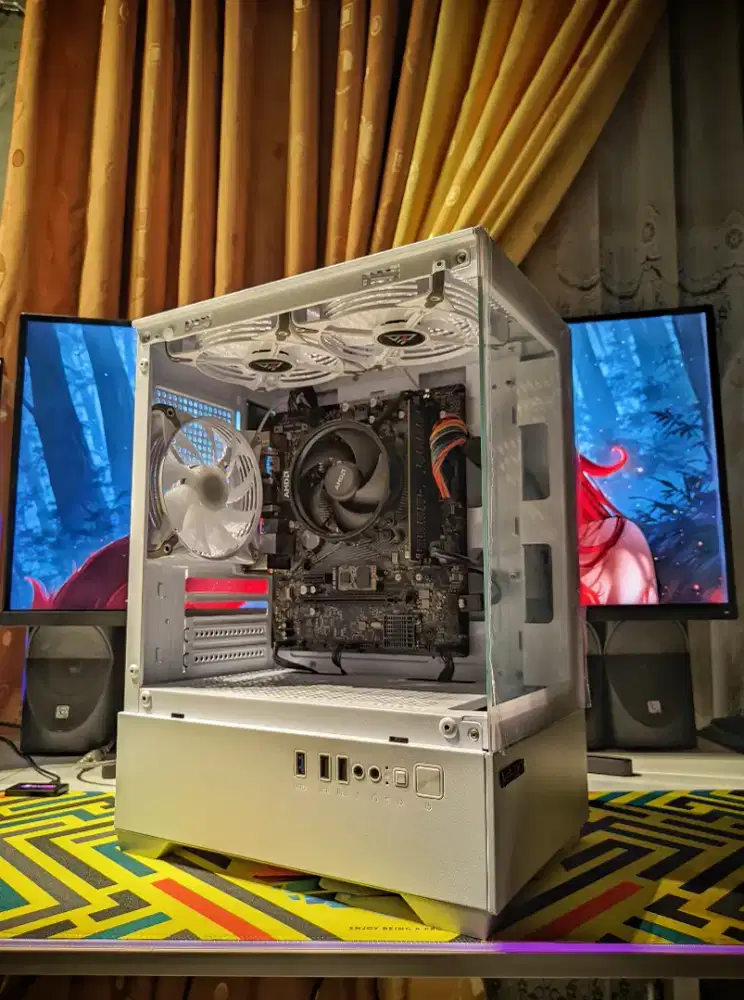 murah pc editing / gaming ryzen series + ram 16gb