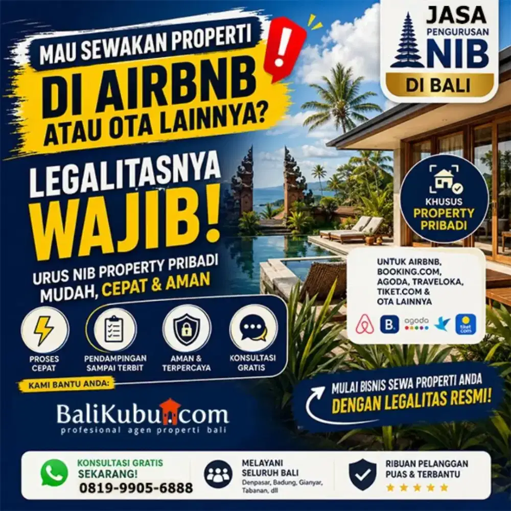 Jasa Pengurusan NIB Resmi di Bali