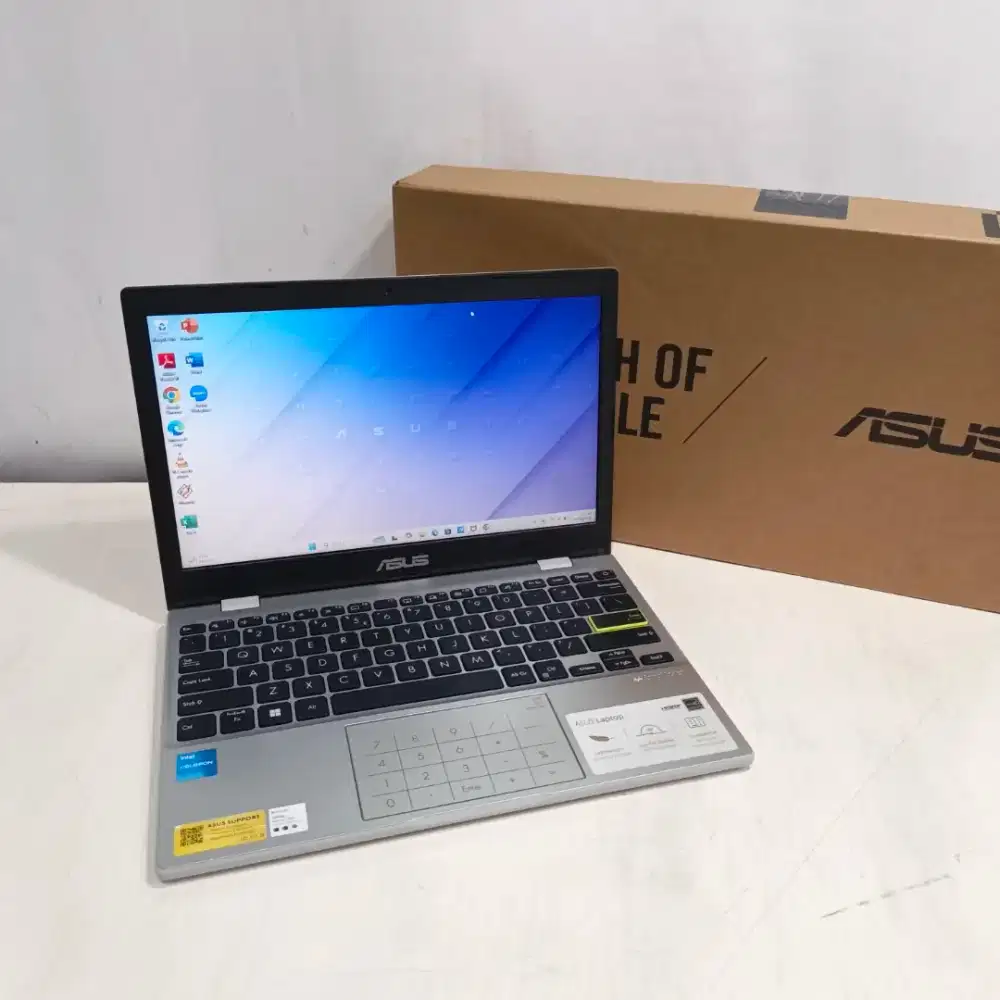 Asus E210K Intel Celeron N4500 Ram 8gb emmc 128gb garansi resmi ada