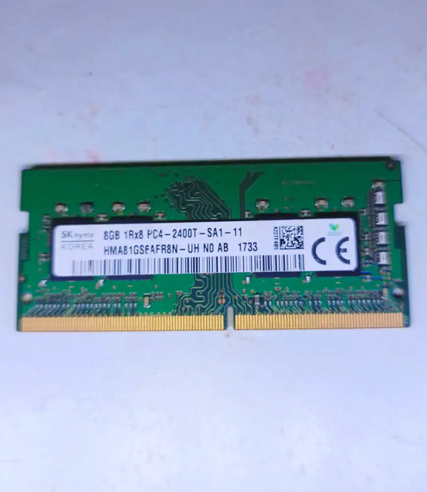 RAM 8GB DDR4-2400 SK Hynix (HMA81GS6FR8N-UH) 8GB 1Rx8 PC4-2400T-SA1-11