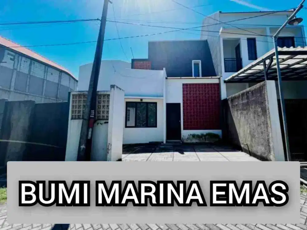 Jual Murah Rumah 2 Lantai dekat kampus ITS di Bumi Marina Emas Sukolilo