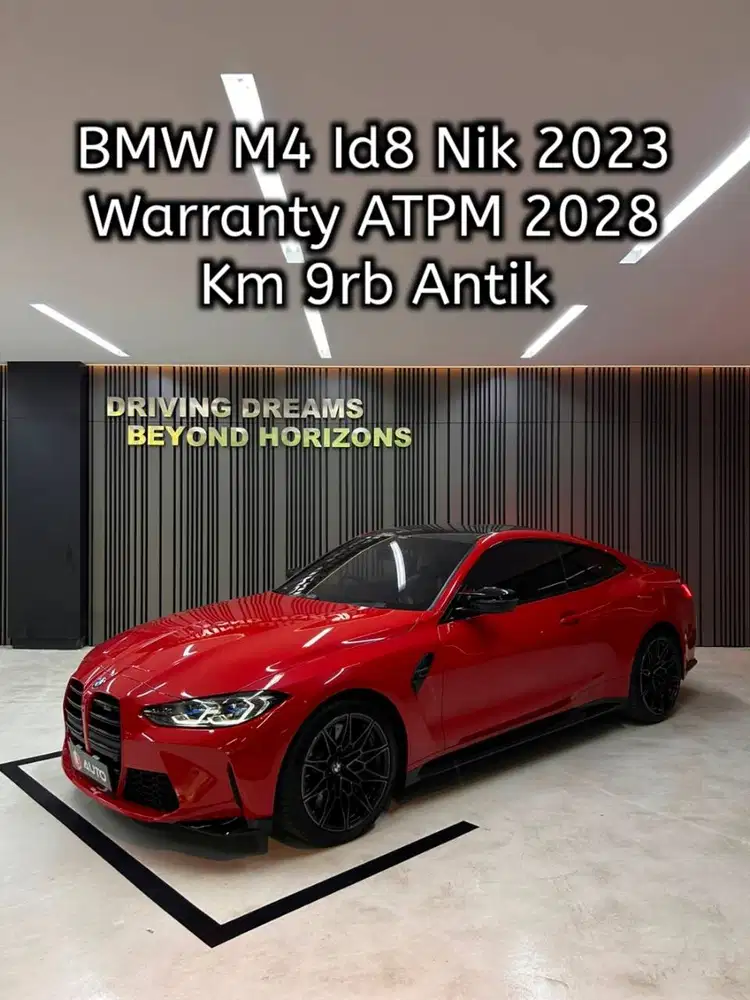 BMW M4 M4C Competition 2024 Merah i-drive8 Km9rb DK735JES Nik 2023